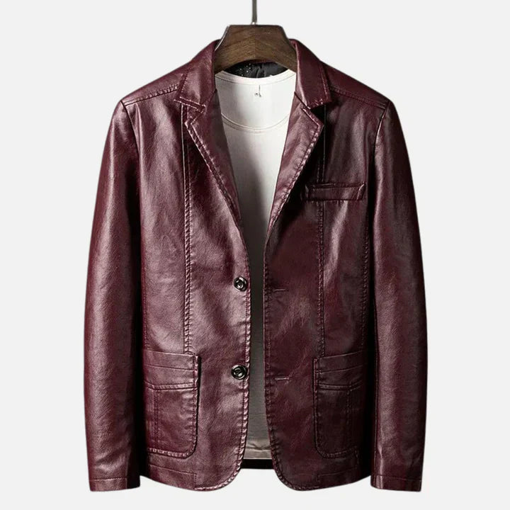 Leon | Ortwin – Klassische Lederjacke