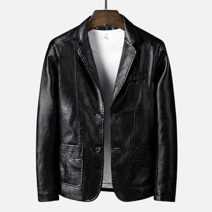 Leon | Ortwin – Klassische Lederjacke