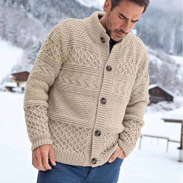 Victor | Pullover aus gestrickter Wolle