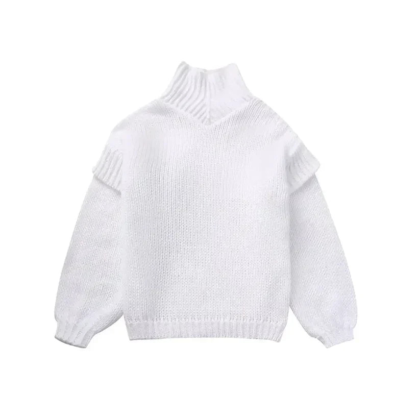 Marlene | Daphne – Strickpullover mit Rollkragen in Übergröße