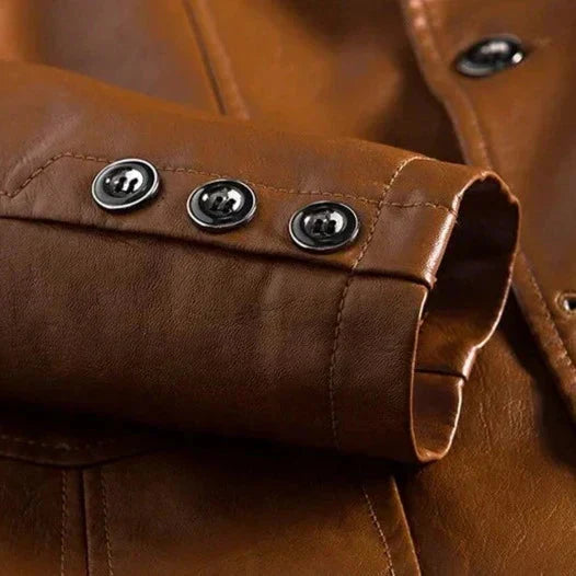 Leon | Ortwin – Klassische Lederjacke
